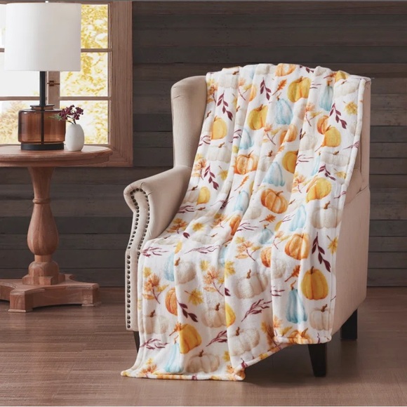 New Fall flannel blanket - Picture 1 of 1